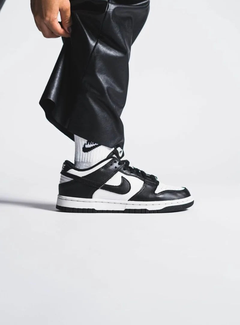 Nike Dunk Low Retro Panda Black and White